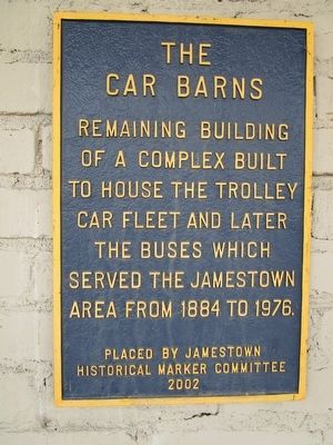 The Car Barns Marker image. Click for full size.