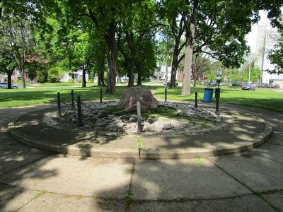 Baker Park Marker. Click for full size. Baker Park Marker image. Click for full size.