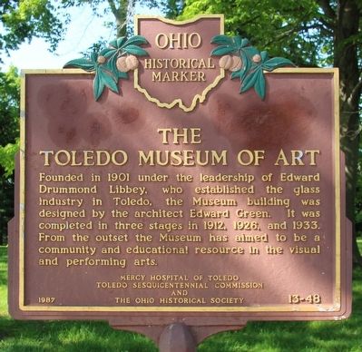 Toledo Museum of Art Marker image. Click for full size.