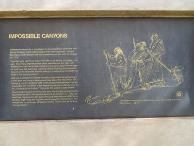 Impossible Canyons Marker image. Click for full size.