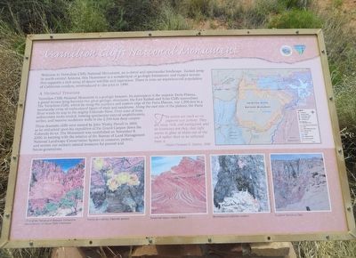 Vermilion Cliffs National Monument Marker image. Click for full size.