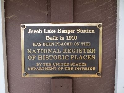 Jacob Lake Ranger Station Marker. Click for full size. Jacob Lake Ranger Station Marker image. Click for full size.