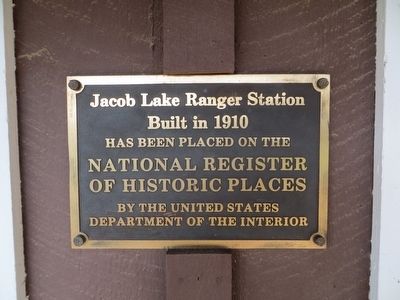 Jacob Lake Ranger Station Marker image. Click for full size.