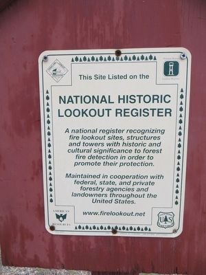 Jacob Lake Lookout Tower Marker image. Click for full size.