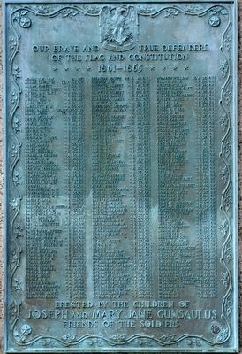Chesterville Veterans Memorial Marker image. Click for full size.