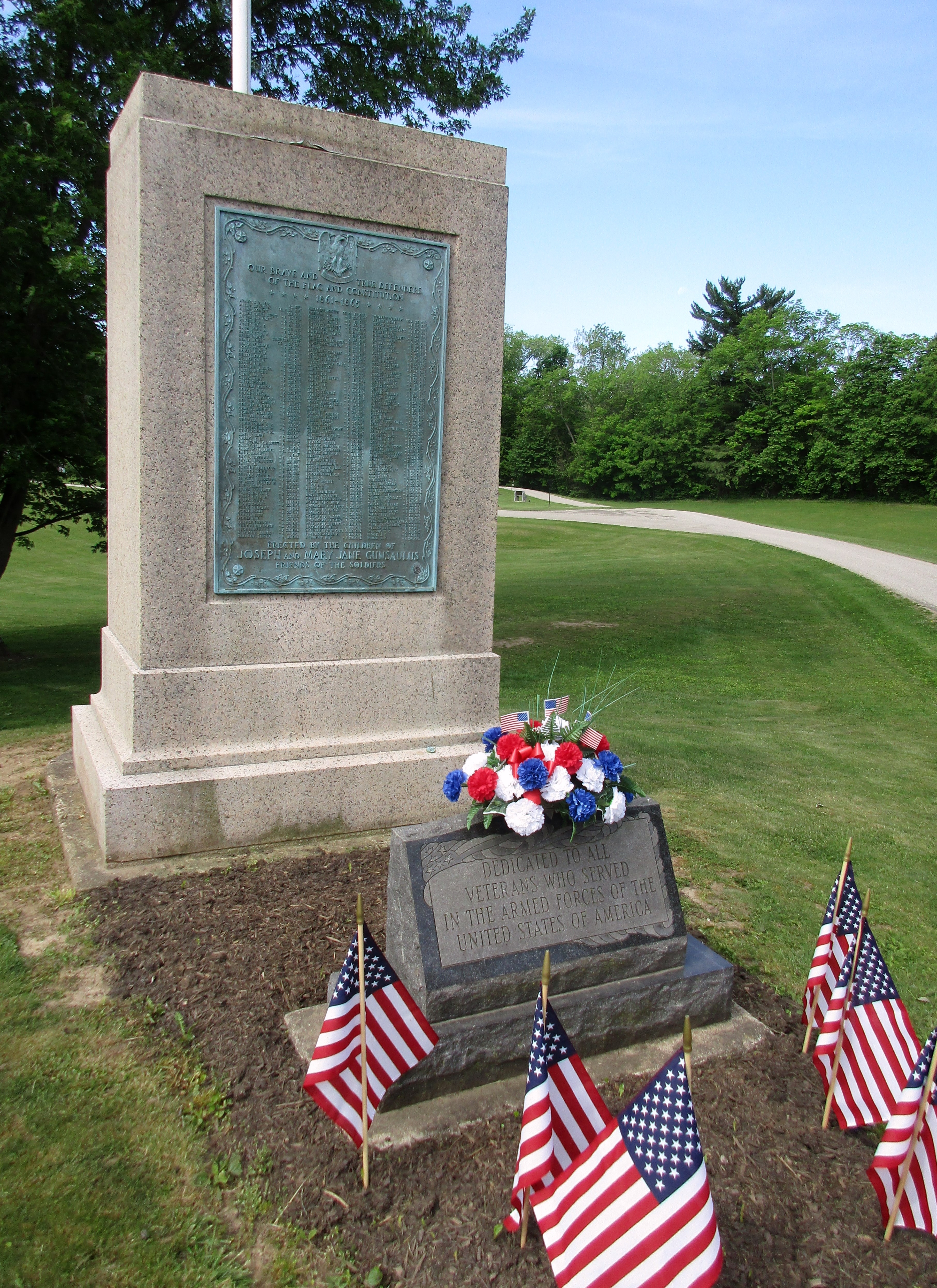 Chesterville Veterans Memorial Marker