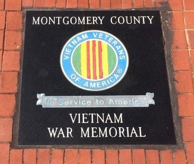 Montgomery County Vietnam War Memorial image. Click for full size.