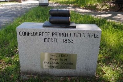 Confederate Parrott Field Rifle Model 1863 Marker image. Click for full size.
