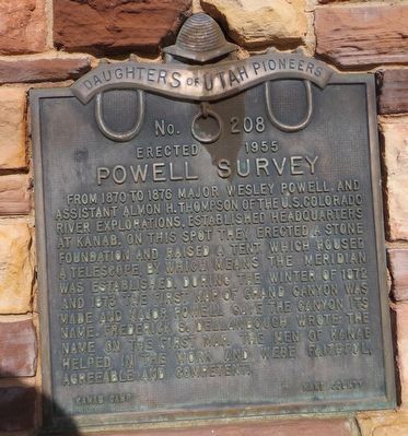 Powell Survey Marker image. Click for full size.