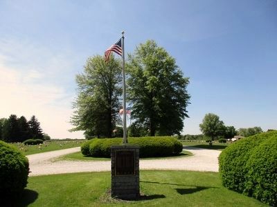 Veterans Avenue of Flags Marker. Click for full size. Veterans Avenue of Flags Marker image. Click for full size.