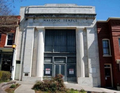 Chester Lodge No. 18 A.F.M.. Click for full size. Chester Lodge No. 18 A.F.M. image. Click for full size.