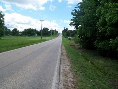 Looking south along 1100th Street from near Funston Marker. Click for full size. Looking south along 1100th Street from near Funston Marker image. Click for full size.