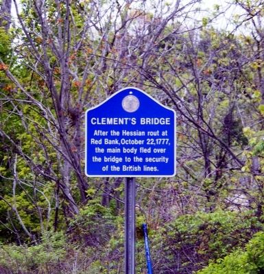 Clement's Bridge Marker image. Click for full size.