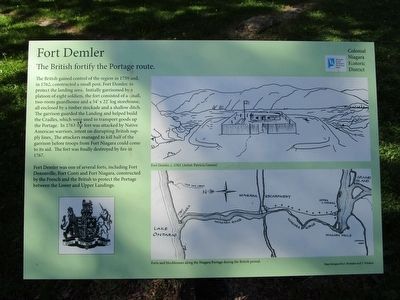 Fort Demler Marker - New image. Click for full size.