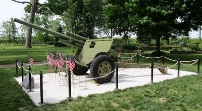 105 Howitzer Anti-tank Gun Marker. Click for full size. 105 Howitzer Anti-tank Gun Marker image. Click for full size.