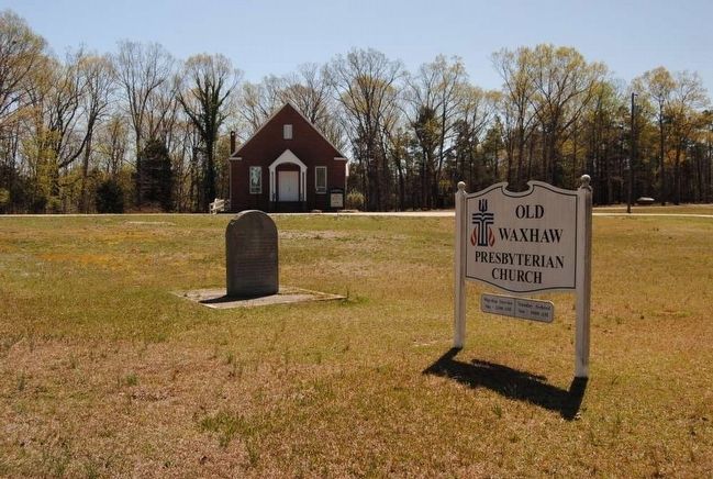 Waxhaw Presbyterian Church Monument Marker image. Click for full size.