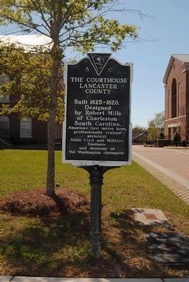 The Courthouse Lancaster County / John Simpson Marker image. Click for full size.