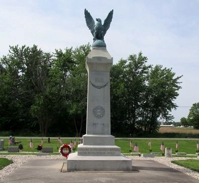 Spencerville Veterans Memorial Marker image. Click for full size.
