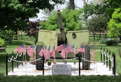 105 Howitzer Anti-tank Gun Marker. Click for full size. 105 Howitzer Anti-tank Gun Marker image. Click for full size.