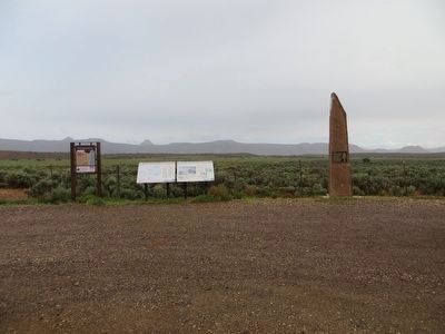 Pahreah Marker. Click for full size. Pahreah Marker image. Click for full size.