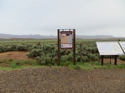 Grand Staircase-Escalante National Monument Marker. Click for full size. Grand Staircase-Escalante National Monument Marker image. Click for full size.