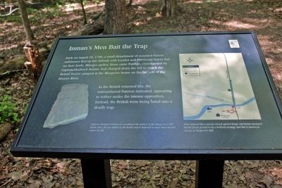 Inman's Men Bait the Trap Marker image. Click for full size.