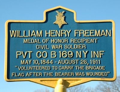 William Henry Freeman Marker image. Click for full size.