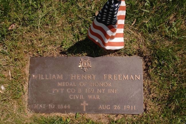 William Henry Freeman Gravesite image. Click for more information.