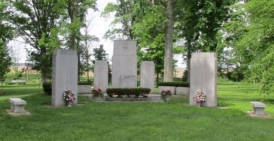 Venedocia War Memorial. Click for full size. Venedocia War Memorial image. Click for full size.