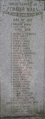 Former Wars. Click for full size. Former Wars image. Click for full size.