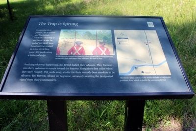 The Trap Is Sprung Marker. Click for full size. The Trap Is Sprung Marker image. Click for full size.