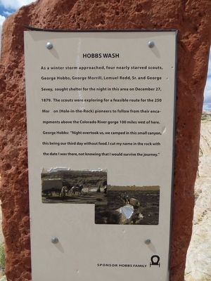 Hobbs Wash Marker image. Click for full size.