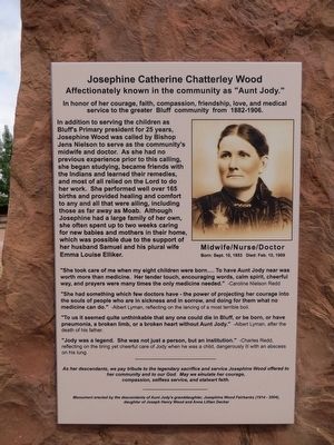 Josephine Catherine Chatterley Wood Marker image. Click for full size.