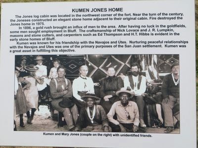 Kumen Jones Home Marker image. Click for full size.