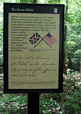 The Enemy Within Marker. Click for full size. The Enemy Within Marker image. Click for full size.
