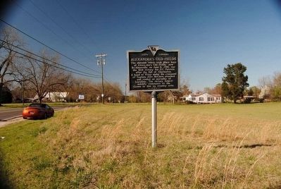 Alexander's Old Fields Marker image. Click for full size.