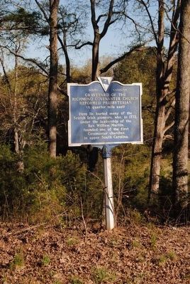 Graveyard Of The Richmond Covenanter Church Reformed Presbyterian Marker image. Click for full size.