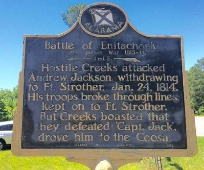 Battle of Enitachopko Marker. Click for full size. Battle of Enitachopko Marker image. Click for full size.