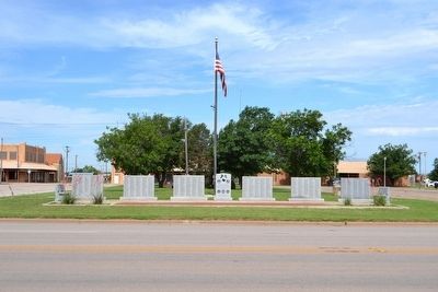 Stonewall County Veterans Memorial. Click for full size. Stonewall County Veterans Memorial image. Click for full size.
