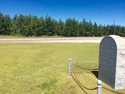 Former location of church (across Highway 14). Click for full size. Former location of church (across Highway 14) image. Click for full size.