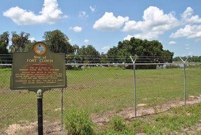 Site of Fort Clinch Marker image. Click for full size.