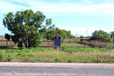 Site of Hitson Community Marker image. Click for full size.