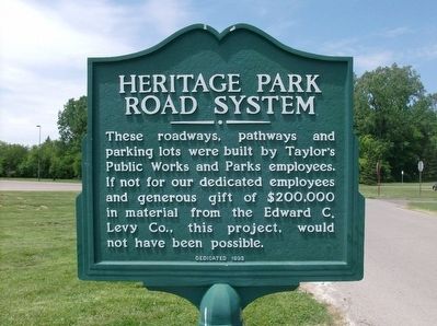 Heritage Park Road System Marker image. Click for full size.