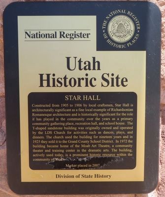 Star Hall Marker image. Click for full size.