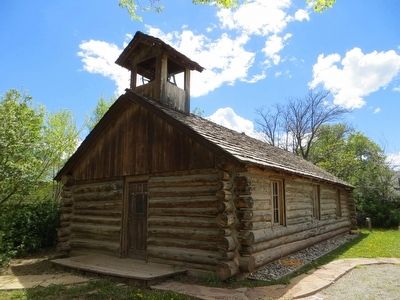 Old Log Church image. Click for full size.