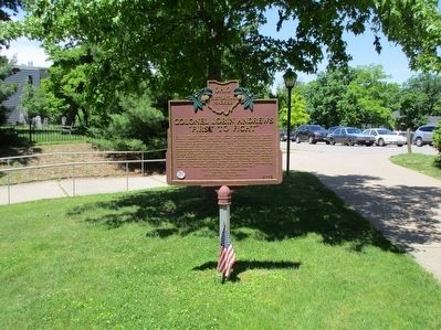 Colonel Lorin Andrews Marker image. Click for full size.