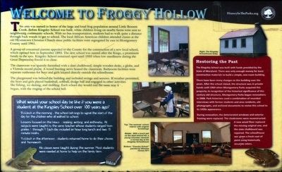 Welcome to Froggy Hollow Marker image. Click for full size.