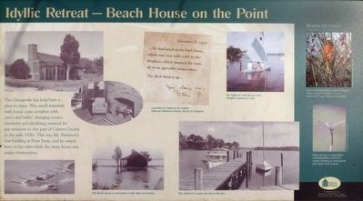 Idyllic Retreat — Beach House on the Point Marker image. Click for full size.
