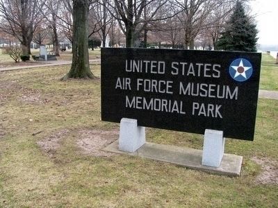 NMUSAF Memorial Park Sign image. Click for more information.