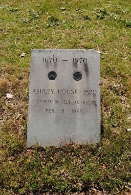 Ashley House - 1820 Marker image. Click for full size.